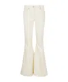 Etro Flared Jeans With Belt Loops And Pockets In White