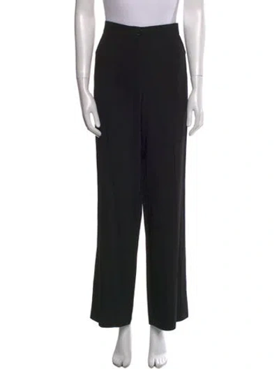 Pre-owned Etro Wide Leg Pants In Black