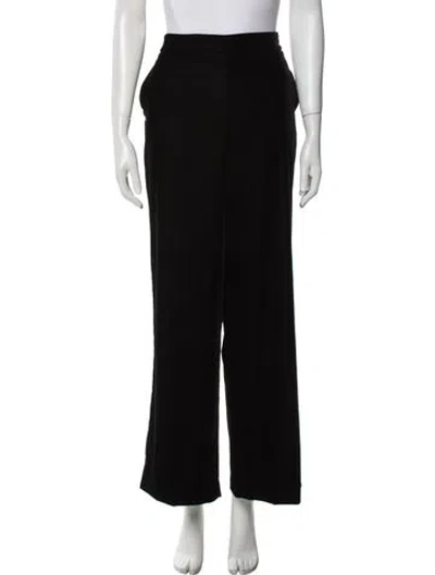Pre-owned Etro Wide Leg Pants In Black