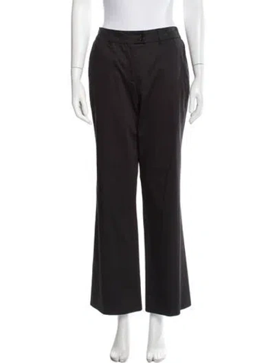 Pre-owned Etro Wide Leg Pants In Black