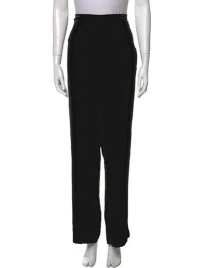 Pre-owned Etro Wide Leg Pants In Black