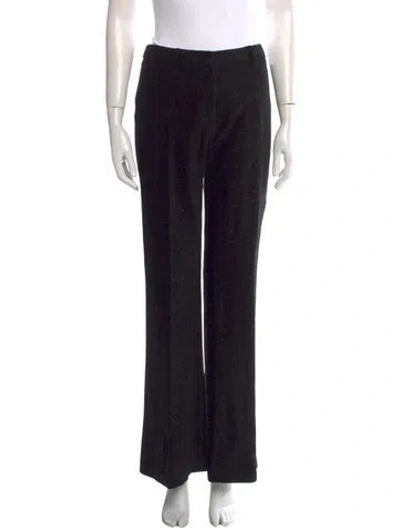 Pre-owned Etro Wide Leg Pants In Black