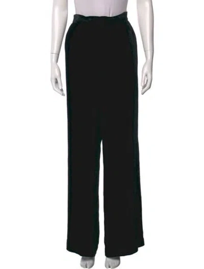 Pre-owned Etro Wide Leg Pants In Black