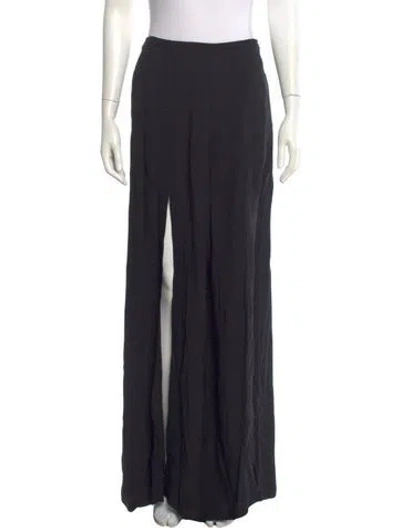 Pre-owned Etro Wide Leg Pants In Black