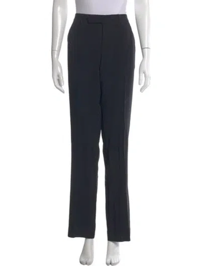 Pre-owned Etro Wide Leg Pants In Black