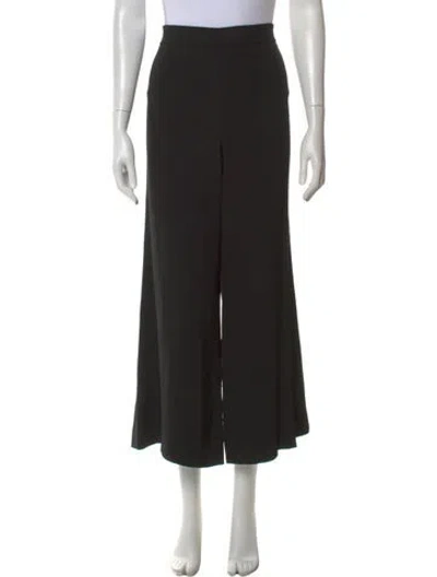 Pre-owned Etro Wide Leg Pants In Black