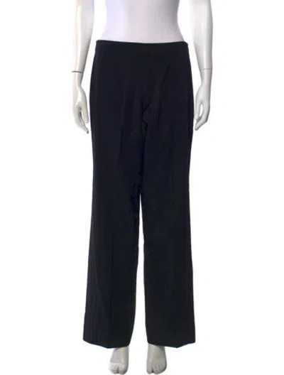 Pre-owned Etro Wide Leg Pants In Black