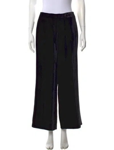 Pre-owned Etro Wide Leg Pants In Black