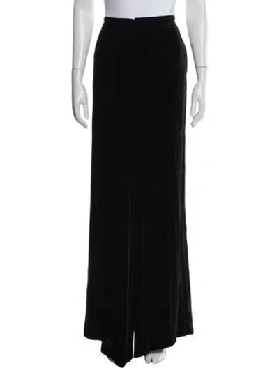 Pre-owned Etro Wide Leg Pants In Black