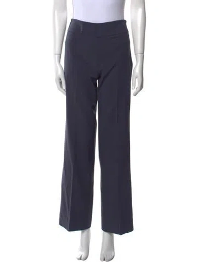 Pre-owned Etro Wide Leg Pants In Blue