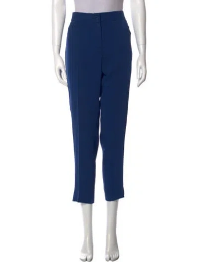 Pre-owned Etro Wide Leg Pants In Blue