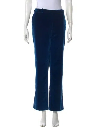 Pre-owned Etro Wide Leg Pants In Blue