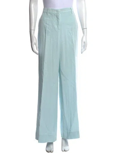 Pre-owned Etro Wide Leg Pants In Blue