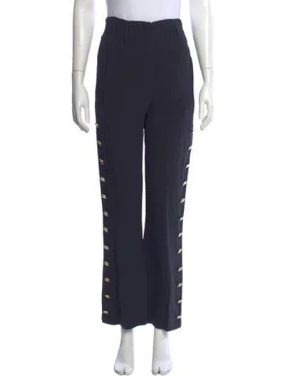 Pre-owned Etro Wide Leg Pants In Blue