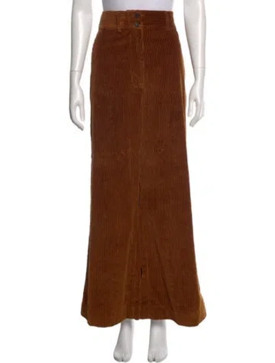 Pre-owned Etro Wide Leg Pants In Brown