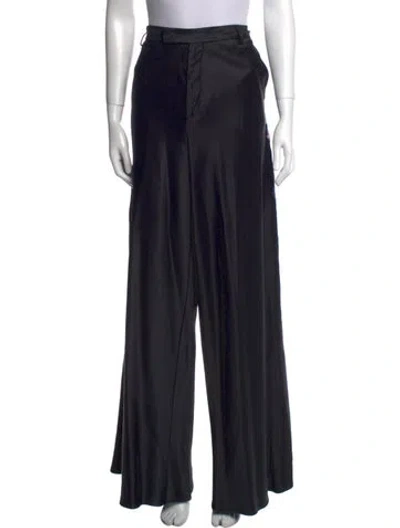 Pre-owned Etro Wide Leg Pants In Brown