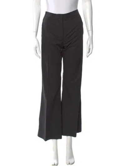 Pre-owned Etro Wide Leg Pants In Gray