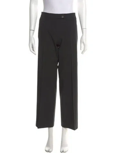 Pre-owned Etro Wide Leg Pants In Gray