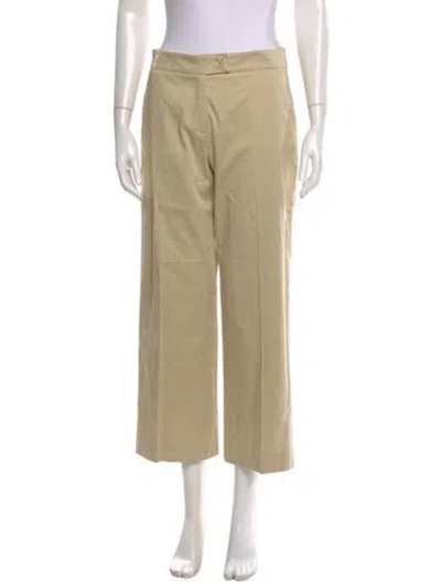 Pre-owned Etro Wide Leg Pants In Neutral