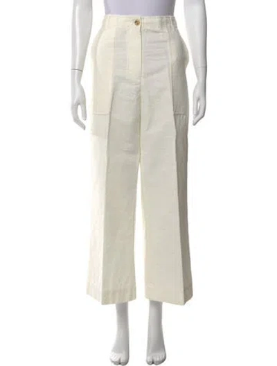 Pre-owned Etro Wide Leg Pants In Neutral