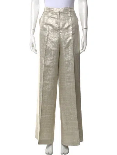 Pre-owned Etro Wide Leg Pants In Neutral