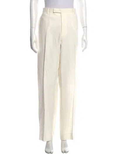 Pre-owned Etro Wide Leg Pants In Neutrals