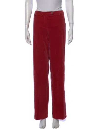 Pre-owned Etro Wide Leg Pants In Orange