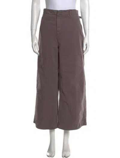 Pre-owned Etro Wide Leg Pants In Purple