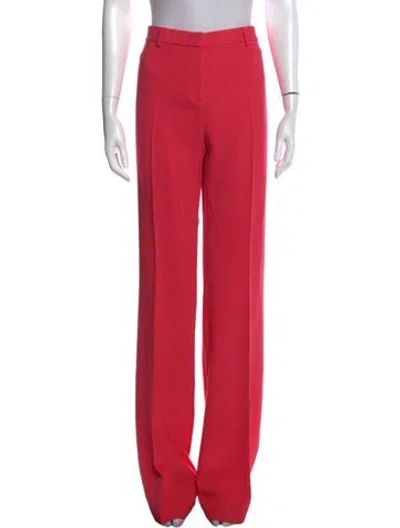 Pre-owned Etro Wide Leg Pants In Red