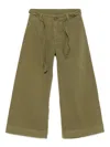 Etro Wide-leg Trousers In 绿色