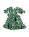 Etro Woman Baby Dress Green Size 9 Cotton