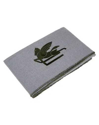 Etro Woman Blanket Or Cover Grey Size - Wool In Gray