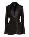 Etro Jacquard Blazer In Black