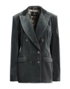 Etro Light Blue Cotton Blazer In Green