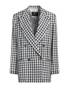 Etro Gingham-print Double-breasted Blazer In Blue