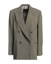 Etro Woman Blazer Military Green Size 8 Viscose, Polyester In Green