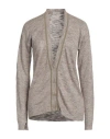 Etro Woman Cardigan Beige Size 10 Linen, Viscose, Polyamide In Beige