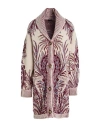 Etro Knitted Coat In Multi