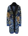 Etro Comet Paisley Pattern Coat In Wool In Black