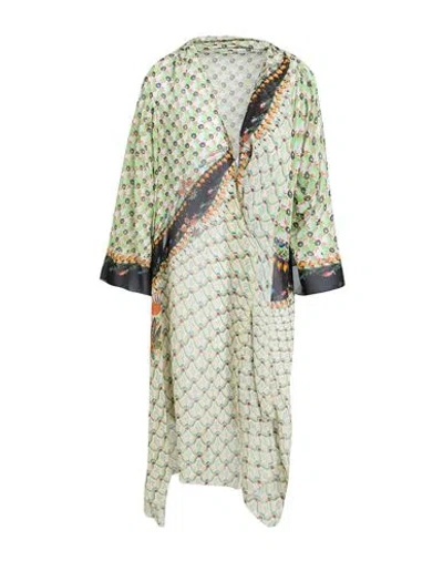 Etro Woman Cardigan Light Green Size L Silk