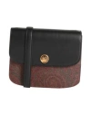 Etro Woman Cross-body Bag Black Size - Cotton, Polyester, Calfskin