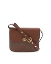 Etro Large Essential Cross Body Bag In Brown