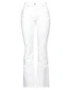 Etro Denim Pants In White
