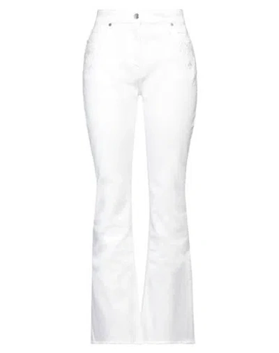 Etro Denim Pants In White