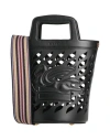 Etro Woman Handbag Black Size - Leather