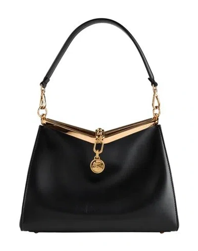 Etro Woman Handbag Black Size - Calfskin