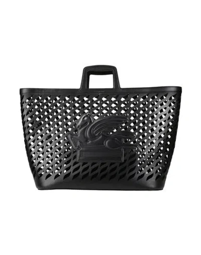 Etro Woman Handbag Black Size - Leather