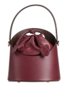 Etro Woman Handbag Garnet Size - Calfskin, Cotton, Polyester, Pvc - Polyvinyl Chloride, Modacrylic In Red