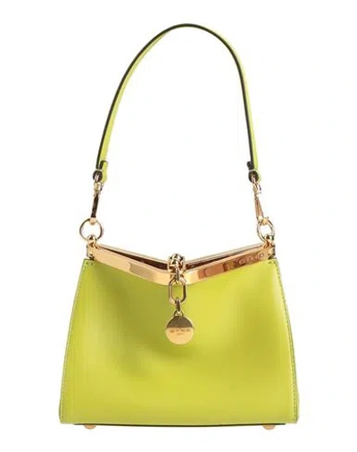 Etro Woman Handbag Light Green Size - Calfskin