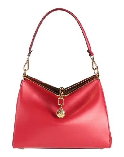 Etro Woman Handbag Red Size - Calfskin In Red
